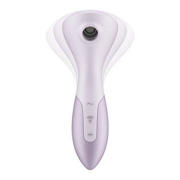 Вібромасажер Satisfyer Wand-erful з вакуумною кліторальною стимуляцією - фото товару 1