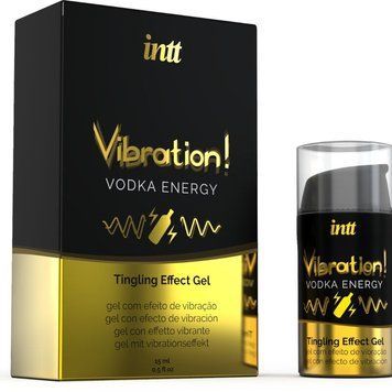 INTT - POWERFUL INTIMATE STIMULANT LIQUID VIBRATING GEL VODKA 15ML,  - 1