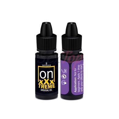 Возбуждающие капли для клитора Sensuva On xXxTREME Arousal Oil (5 мл) with Antidote (5 мл) &mdash;  фото товара 3