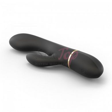 Вібратор-кролик Dorcel GLAM RABBIT, гнучкий стовбур, стимуляція точки G, 2 мотори - фото товару 3