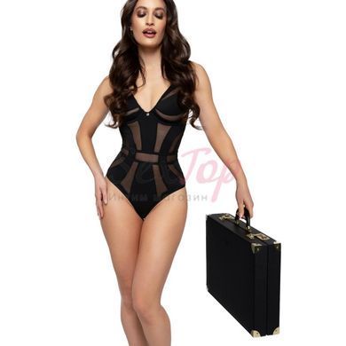 Набір для BDSM Bedroom Fantasies: Bondage Suitcase 13 Pcs - Cow Leather - фото товару 8