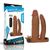 Насадка на пеніс Pleasure X Tender Vibrating Double Penis Sleeve Brown - IXI58553