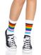 Шкарпетки жіночі в смужку Leg Avenue Pride crew socks Rainbow, 37–43 розмір SO8584 фото 3