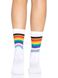 Шкарпетки жіночі в смужку Leg Avenue Pride crew socks Rainbow, 37–43 розмір SO8584 фото 2