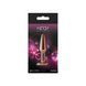 Анальна пробка NS Novelties Rear Assets - Tapered - Small - Rose Gold - Pink &mdash; фото 4 з 4