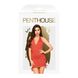 Мини-платье с открытой спиной и стрингами Penthouse - Earth-Shaker Red L/XL SO7146 фото 3