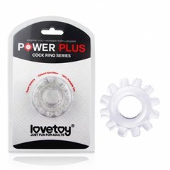 Прозрачное эрекционное кольцо Power Plus Lovetoy IXI48210 фото