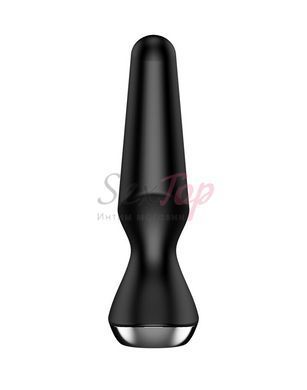 Анальная смарт-вибропробка Satisfyer Plug-ilicious 2 Black &mdash;  фото товара 4