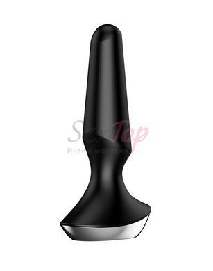 Анальная смарт-вибропробка Satisfyer Plug-ilicious 2 Black &mdash;  фото товара 3