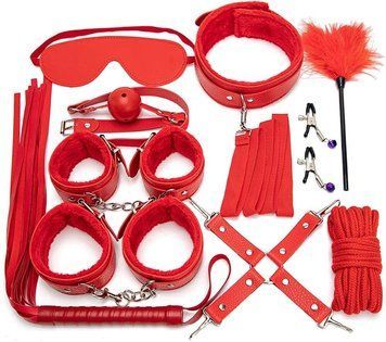 Набір для BDSM JSY KB80608 Red,  - 1