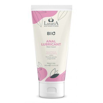 Натуральный лубрикант на водной основе Luxuria Bio Anal Lubricant, 100мл,  - 1