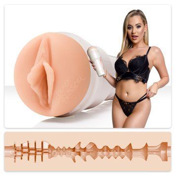Мастурбатор Fleshlight Girls: Blake Blossom - Bombshell, со слепка вагины, очень нежный, Телесный - 1