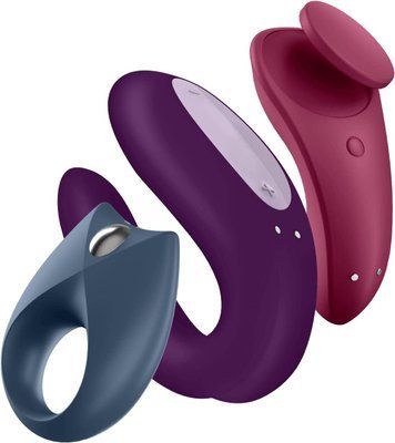 Набір Satisfyer Partner Box 3 (Double Joy, Sexy Secret + Royal One) - фото товару 1