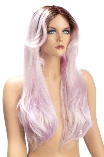 Парик World Wigs AYA LONG TWO-TONE MAUVE &mdash;  фото товара 1