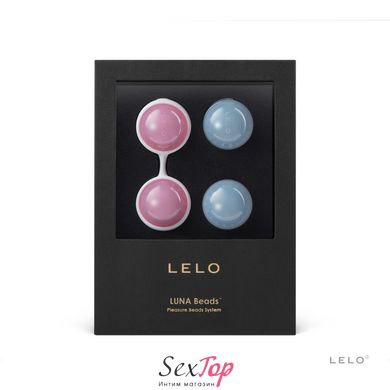 Набор вагинальных шариков LELO Beads, диаметр 3,5 см, изменяемая нагрузка, 2х28 и 2х37 г SO8082 фото