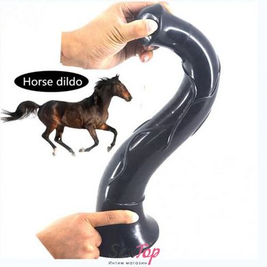 Фалоімітатор дилдо коня Horse Phallus Anal Plug pink IXI58510 фото