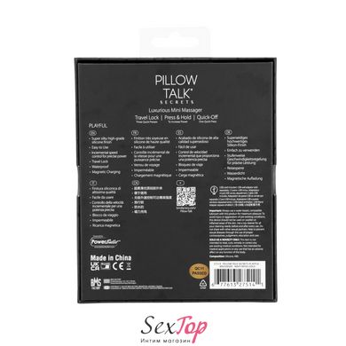 Кліторальний вібратор Pillow Talk Secrets - Playful - Clitoral Vibrator, гнучкі "вушка" SO8245 фото