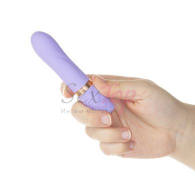 Розкішний вібратор Pillow Talk Flirty Purple Special Edition, Сваровскі, пов&rsquo;язка на очі+гра - фото товару 7