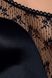 Боді-монокіні Petra Body black S/M — Passion Exclusive, з асиметричним кроєм, відкрите плече PS23101 фото 3