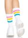 Носки женские в полоску Leg Avenue Pride crew socks Pansexual, 37–43 размер SO8585 фото 4