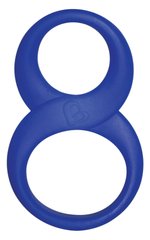 Эрекционное кольцо Rocks Off 8 Ball Blue для члена и мошонки, эластичное RO2033 фото