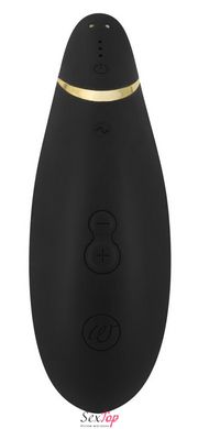 Вакуумний кліторальний стимулятор Womanizer Premium Black SO2828 фото