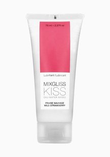 Лубрикант на водной основе MixGliss KISS Wild Strawberry (70 мл) Дикая Клубничка - SO1620