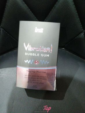 Жидкий вибратор Intt Vibration Bubble Gum (15 мл) (мятая упаковка!!!) SO3348-R фото