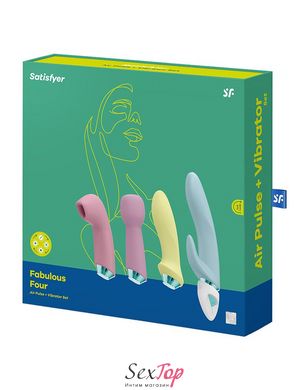 Подарочный набор секс-игрушек Satisfyer Fabulous Four SO6129 фото