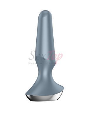 Анальная смарт-вибропробка Satisfyer Plug-ilicious 2 Ice Blue &mdash;  фото товара 3