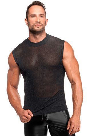 Чоловіча футболка Noir Handmade H083 Onyx skin tank XXL - фото товару 1