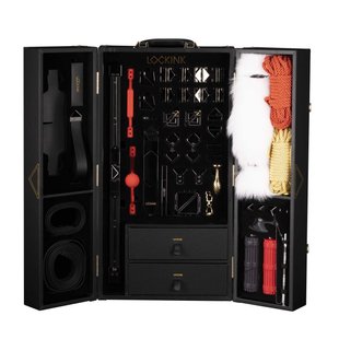 БДСМ-набор LOCKINK All-in-1 BDSM Play Kit - Black Color - SX0821