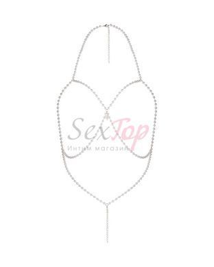 Украшение на грудь Obsessive Lyxa jewelry cupless bra,  - 2