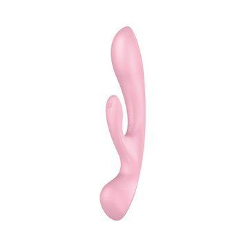 Вібратор-кролик Satisfyer Triple Oh Pink &mdash; фото