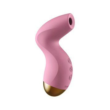 Вакуумний кліторальний стимулятор Svakom Pulse Pure Pale Pink, 5 режимів, 5 інтенсивностей у кожному,  - 1