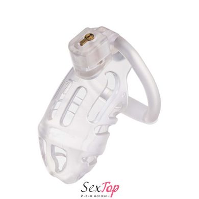 Клетка для пениса LOCKINK SEVANDA Plastic Penis Chastity Cage - Transparent - SX0871