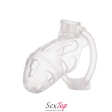 Клетка для пениса LOCKINK SEVANDA Plastic Penis Chastity Cage - Transparent - SX0871