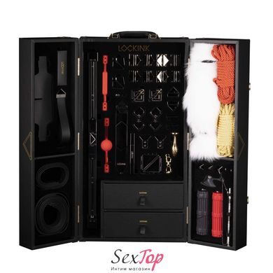 БДСМ-набір LOCKINK All-in-1 BDSM Play Kit - Black Color - SX0821