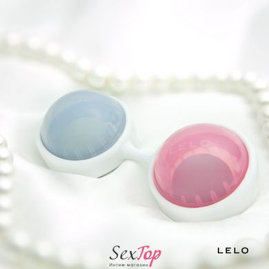 Набор вагинальных шариков LELO Beads Mini, диаметр 2,9 см, изменяемая нагрузка, 2х28 и 2х37 г SO8083 фото