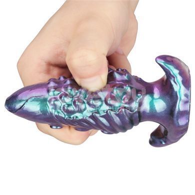 Анальна пробка з хвостом MystiTail Silicone Anal Plug with 14.0 Tail - фото товару 8
