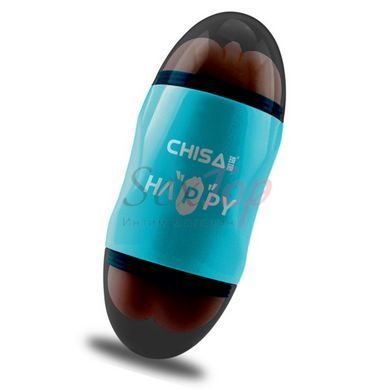 Мастурбатор анус та рот для чоловіків тілесного кольору Chisa Happy Cup Mouth & Ass Masturbator - фото товару 4
