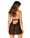 Пеньюар Obsessive Medilla chemise & thong M/L &mdash; фото 2 з 7