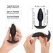 Анальна пробка Dorcel SPIRAL PLUG, діаметр 3 см, силікон &mdash; фото 2 з 6