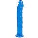 Фалоімітатор Doc Johnson Jelly Jewels Dong & Suction Cup Blue, діаметр 3,6 см, антибактеріальний ПВХ SO2006 фото 1
