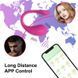 Вибратор вагинальный с отростком для клитора с управлением со смартфона розового цвета Cnt Take Over The Insider &mdash; фото 9 из 14