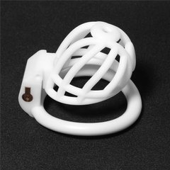 PA Ring New Design Male Chastity Device White IXI61047 фото