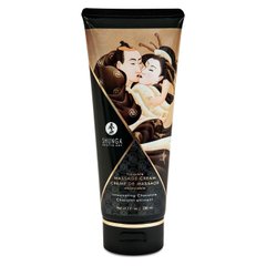 Съедобный массажный крем Shunga Kissable Massage Cream - Intoxicating Chocolate 200 мл  1