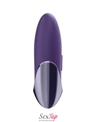 Потужний вібратор Satisfyer Lay-On - Purple Pleasure, водонепроникний, 15 режимів роботи SO3015 фото