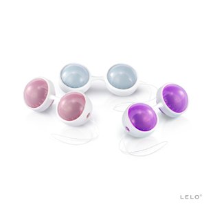 Набор вагинальных шариков LELO Beads Plus, диаметр 3,5 см, изменяемая нагрузка, 2х28, 2х37 и 2х60 г - SO8084