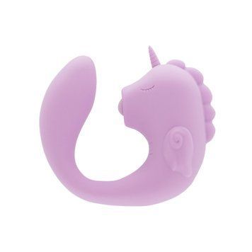 Вібратор-єдиноріжка Unihorn - C Horse - Marina Lilac, вагінально-кліторальна стимуляція,  - 1
